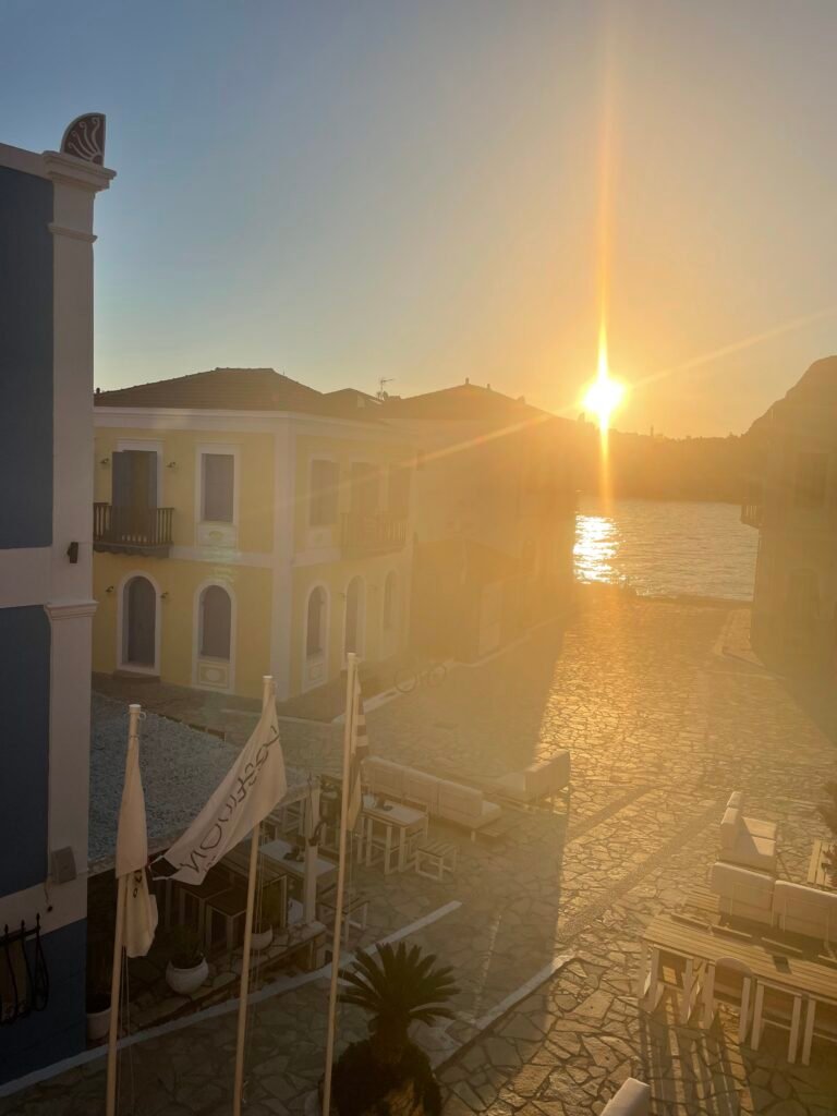 Sunset Kastellorizo greece